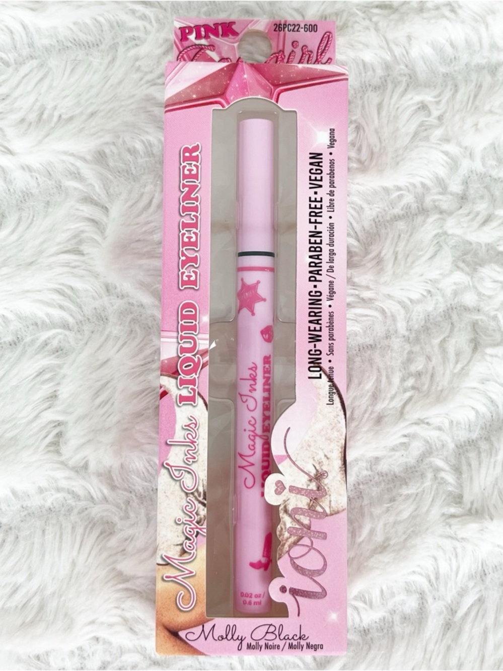 Ioni Pink Cowgirl Magic Inks Liquid Eyeliner Molly Black Long Wear Vegan Western